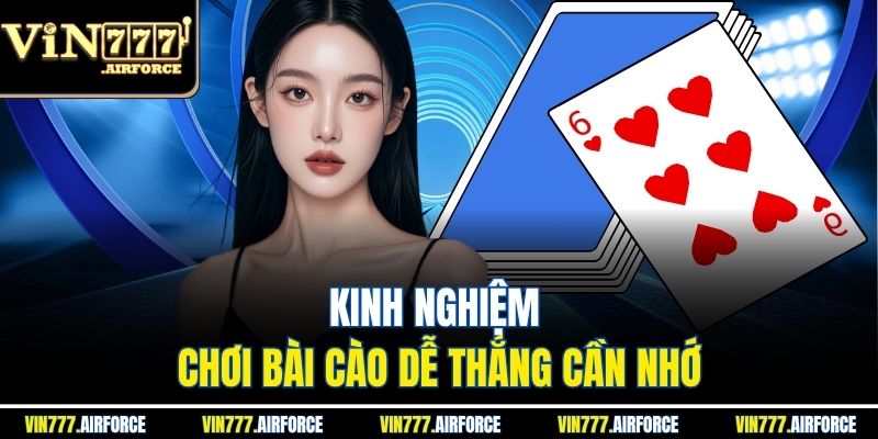 Bài Cào Vin777 - Tìm Hiểu Game Bài Cuốn Hút Nhất 4 Kinh nghiệm chơi bài cào dễ thắng cần nhớ